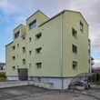 Rückansicht Mehrfamilienhaus Chilefeld 3, Rain - WBG-Rain